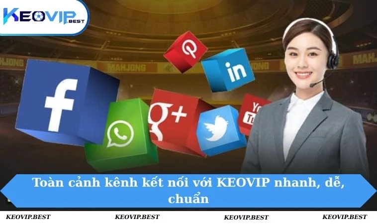 Toàn cảnh kênh kết nối với KEOVIP nhanh, dễ, chuẩn